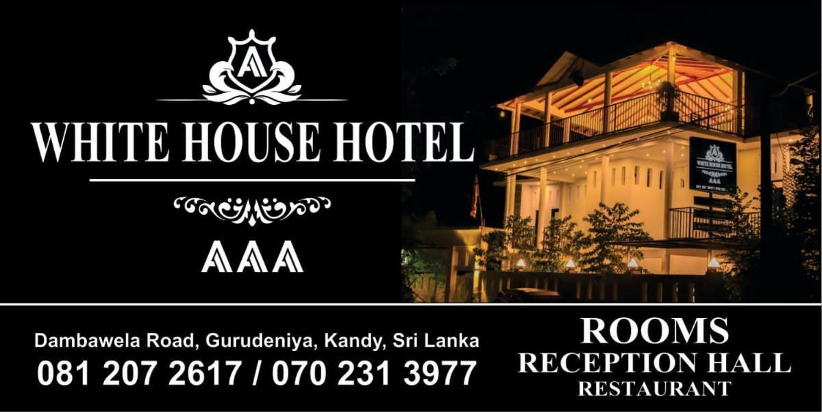 White House Hotel Kandy Gurudeniya Zewnętrze zdjęcie